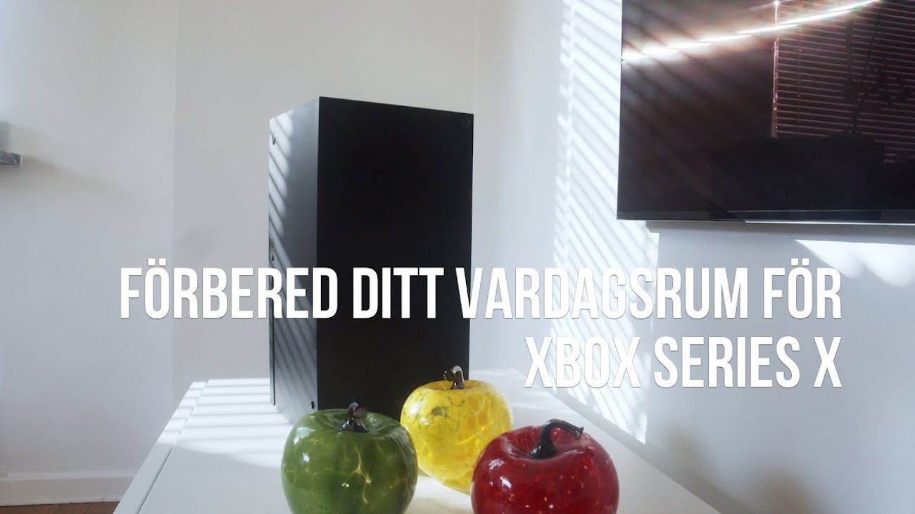 Förbered ditt vardagsrum för Xbox Series X (Så får du 4K 120 FPS)