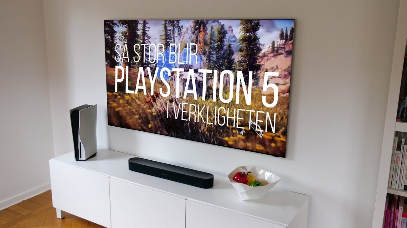 Hur stor blir Playstation 5 i verkligheten?