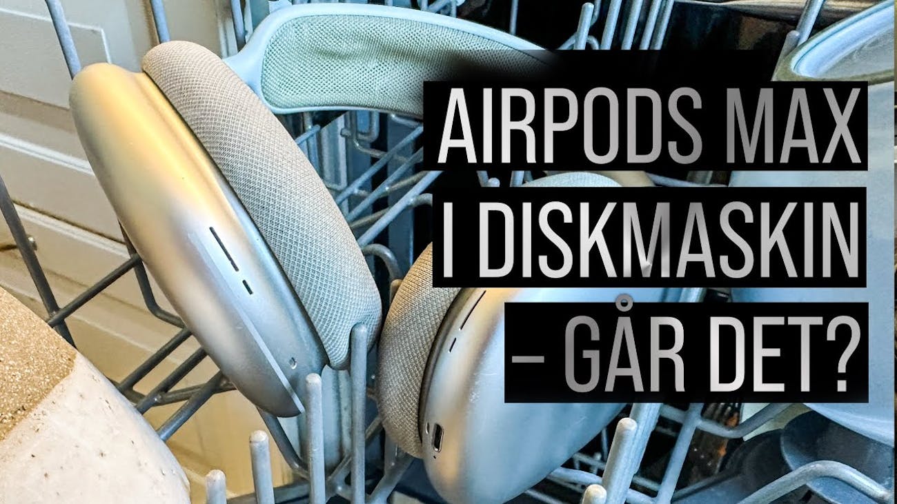 AirPods Max i diskmaskin – så rengör du Apples stora hörlurar