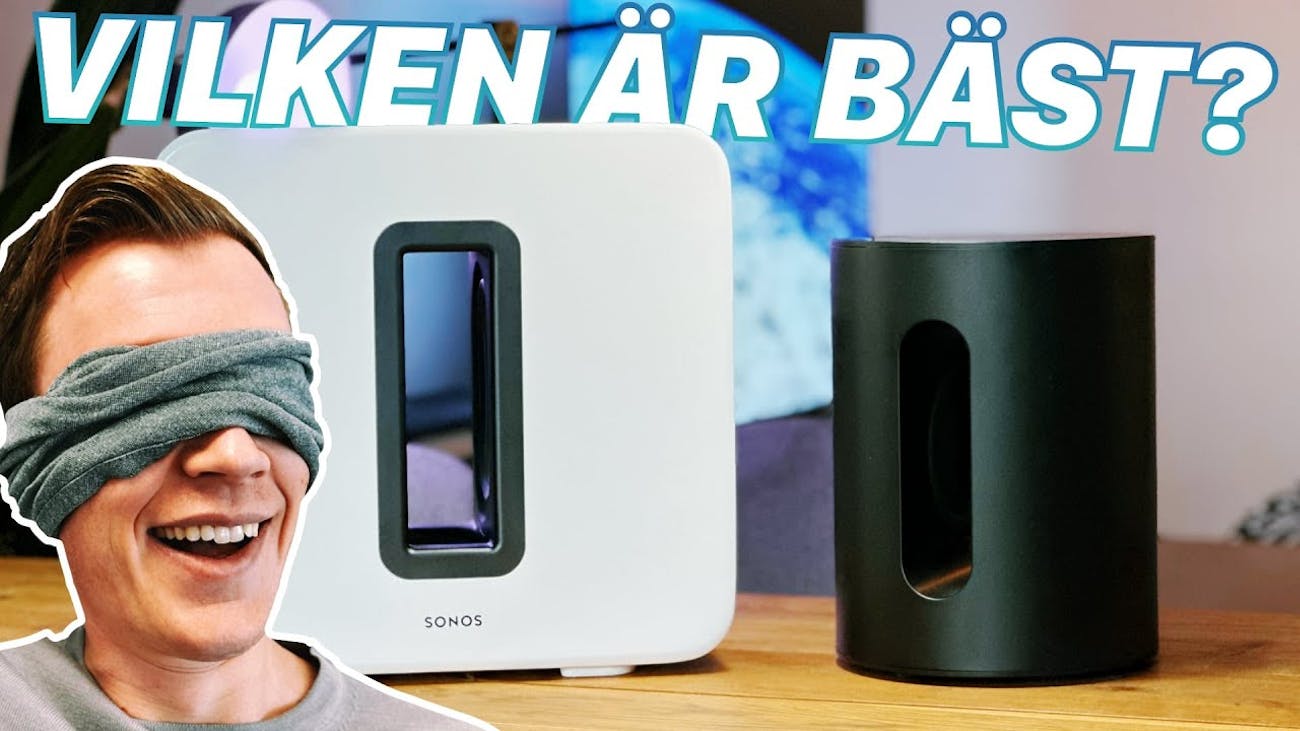 Blindtest: Sonos Sub Mini vs. Sub Gen 3! *SVÅRT VAL!*