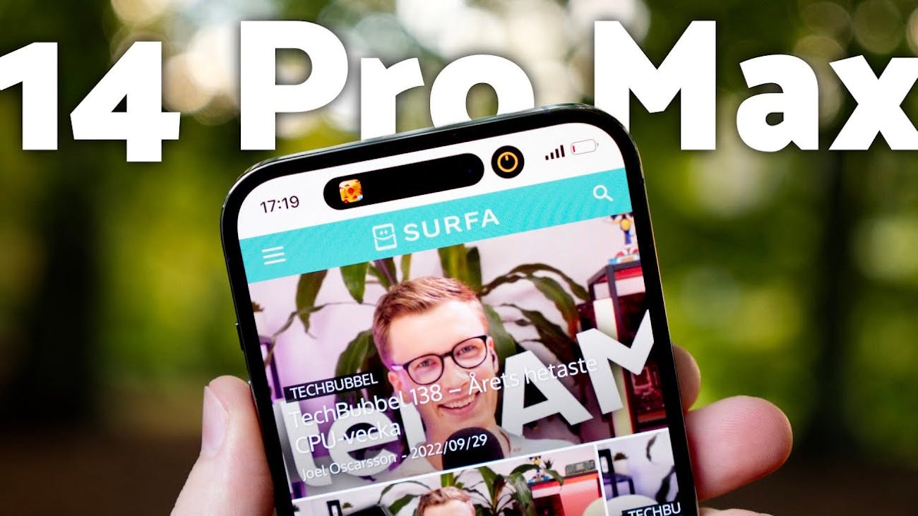 Test av Apple iPhone 14 Pro Max – lite mer bäst