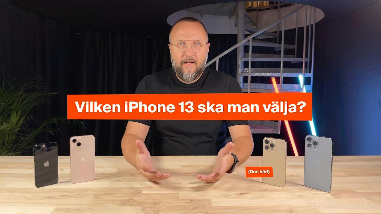 Vilken iPhone 13 ska man välja?