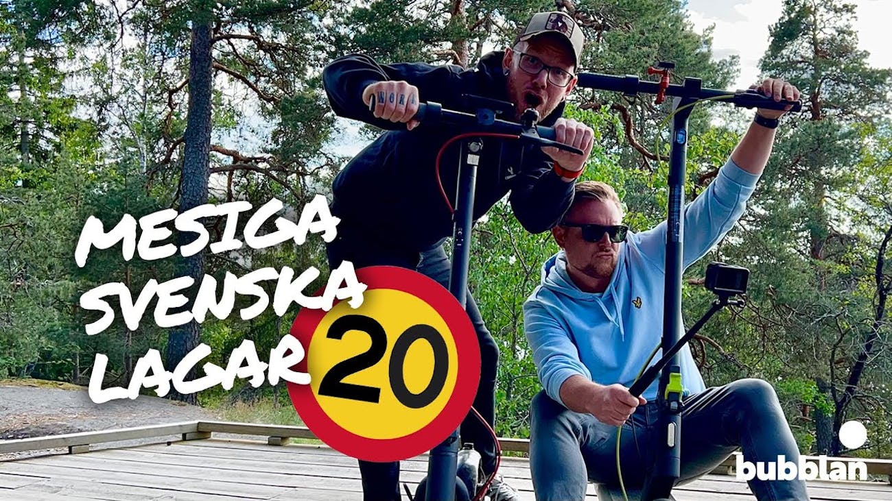 Dessa elsparkar måste bli lagliga