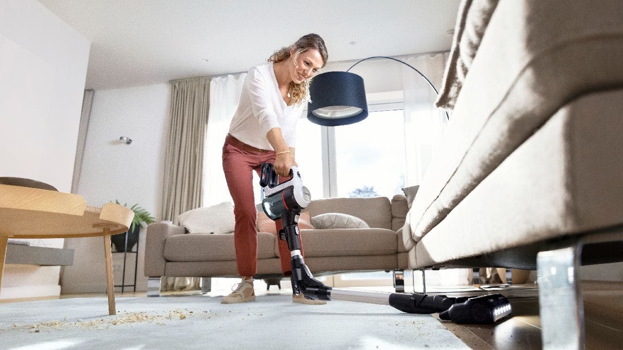 Bosch Unlimited 7 – sladdlös skaftdammsugare med LED-lampor