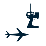 Radiostyrda flygplan