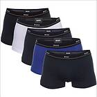 Boss Jersey Quality Cotton Mix Solid Cotton Trunks 5-pack