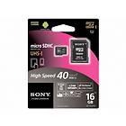 Sony microSDHC Class 10 UHS-I U1 16GB