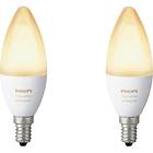 Philips Hue White Ambiance B39 6500K E14 6W 2-pack (Dimbar)