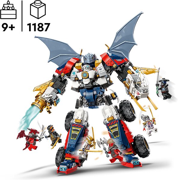 LEGO Ninjago 71834 Zane's Ultra Combiner Mech - PriceSpy UK