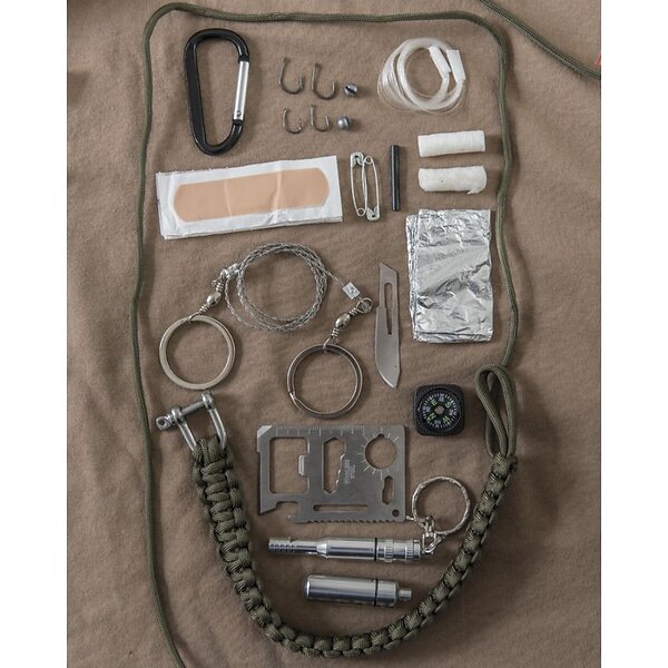 HACHETTE DE SURVIE EMERGENCY MIL-TEC - ADL Armurerie
