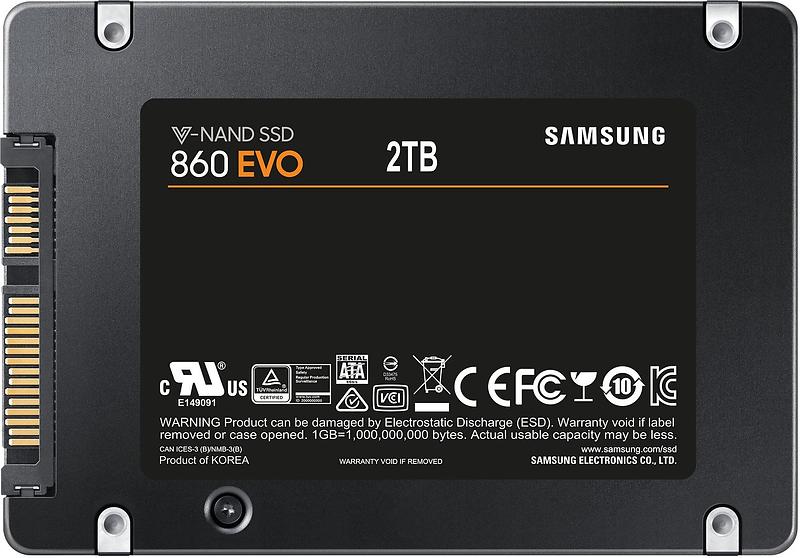 Samsung 860 EVO Series MZ-76E2T0B 2TB - PriceSpy