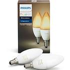 Philips Hue White Ambiance B39 6500K E14 6W 2-pack (Dimbar)