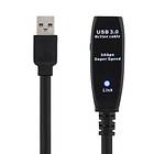 Deltaco Prime Active USB A - USB A M-F 3.0 2m