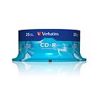 Verbatim CD-R 700MB 52x 25-pack Spindel Extra Protection