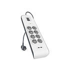Belkin 8-Way (4+4) 2xUSB Switch 2m