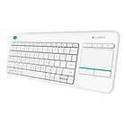 Logitech Wireless Touch Keyboard K400 Plus (Nordisk)