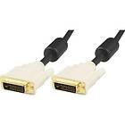 Deltaco DVI-D - DVI-D Dual Link 3m