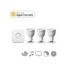 Philips Hue White and Color Ambiance Starter Kit GU10 6,5W 3-pack (Dimbar)