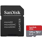 SanDisk Ultra microSDXC Class 10 UHS-I U1 A1 100MB/s 128GB