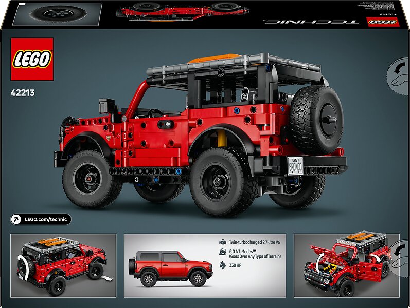 LEGO Technic 42213 Ford Bronco SUV - Compare prices at PriceSpy NZ