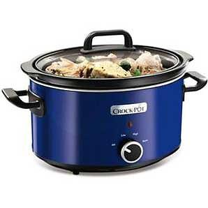 Crock-Pot Mijoteuse Électrique 3,5L Rouge - Idéale Pour 2-3 Personnes, Maintien Au Chaud, Récipient Amovible SCV400RD