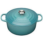 Le Creuset Gjutjärnsgryta Rund 24cm 4,2L (Metallknopp)