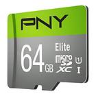 PNY Elite microSDXC Class 10 UHS-I U1 85MB/s 64GB