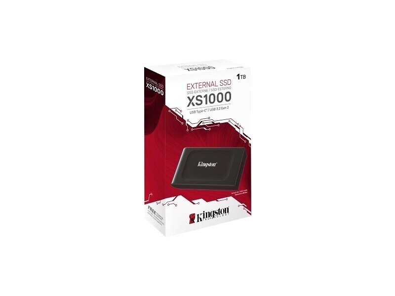 Kingston XS1000 External SSD 1TB - Price from £140.37
