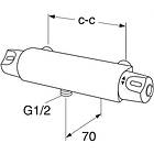 Gustavsberg Nautic Duschblandare GB41205304 (Krom)
