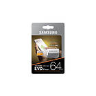 Samsung Evo MP64GA microSDXC Class 10 UHS-I U3 64GB