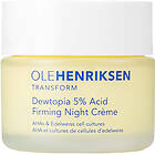 Ole Henriksen Dewtopia 5% Acid Firming Night Crème Cream with AHAs