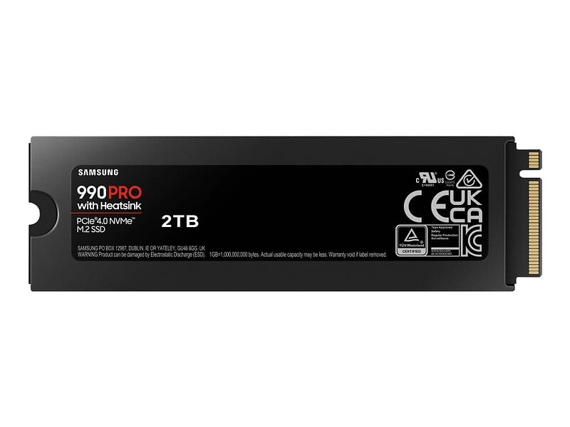 Samsung 990 PRO PCIe 4.0 NVMe M.2 SSD with Heatsink 2TB - PriceSpy UK