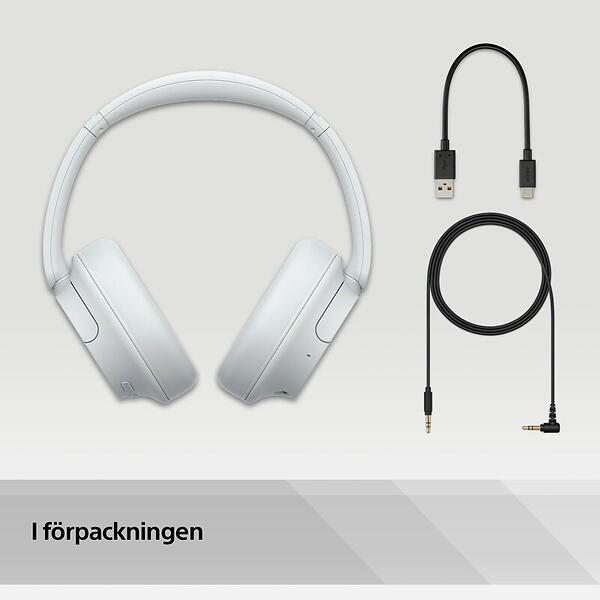 Casque Bluetooth Sony WH-CH720N Rose - Réduction Bruit Active 35H Autonomie