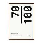Paper Collective ram plexiglas-mörk ek 70x100 cm