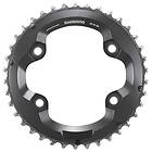 Shimano M8000 38/28 Double Chainring Svart 38t