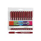 Creativ Company Wine red Jumbo markers 12st.