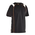 Jobman T-shirt Spun-dye Vision 5620 Sort/Orange 4XL 65562053-9931-10