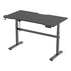 Deltaco Gamingbord Elektriskt DT410 Electric Gaming Desk, Motorized, 140x75cm, black GAM-140