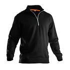 Jobman Sweatshirt 44563 Zip Doubleface 5401 1/2 Zip, doubleface Svart/Svart XXS 65540120-9999-2