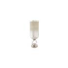 DKD Home Decor Vase Champagne Glas Aluminium (15 x 15 44 cm)