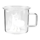 Muurla Moomin glasmugg klar 35 cl Snorkmaiden