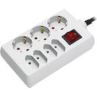 Brennenstuhl Duo 7-Way Switch 1.4m