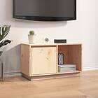vidaXL TV Cabinet 74x35x44 cm Solid Wood Pine