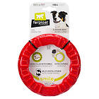 Ferplast Smile tuggring, röd Stl. M: Ø 16 x H 3,2 cm