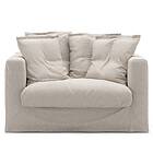 Decotique Le Grand Air Loveseat Linne, Natural Blonde Plywood