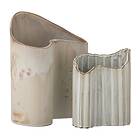 Bloomingville Henaj Vase 2 delar Brun-beige