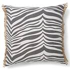 Classic Collection Zebra kudde 50x50 cm Titanium