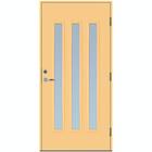 Scandidoor Ytterdörr Torp Trio 10x20 Hö Gul Frost 77222