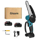Unbranded 6 Inch Mini Electric ChainSaw 4 " mini chainsaw Cordless Battery Powered Wood Cutter Woodwor