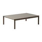 Muuto Couple 3 Plain soffbord 120x84x35 cm Taupe-dark oiled oak